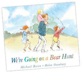 We're Going on a Bear Hunt Board Book Cover